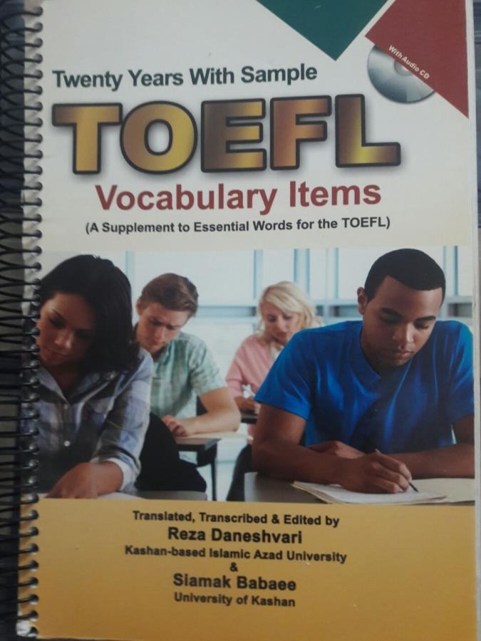  کتاب Twenty Years With Sample TOEFL Vocabulary Items with CD انتشارات جنگل