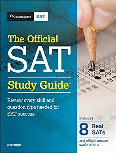 کتاب زبان آفیشیال ست The Official SAT Study Guid 2018 Edition