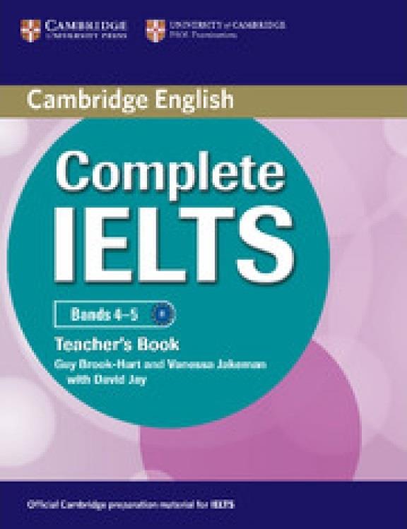 کتاب معلم کامپلیت آیلتس Complete IELTS Bands 4-5 Teacher's Book انتشارات کمبریج