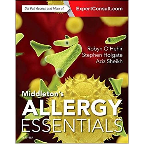 کتاب ملزومات آلرژی  میدلتون