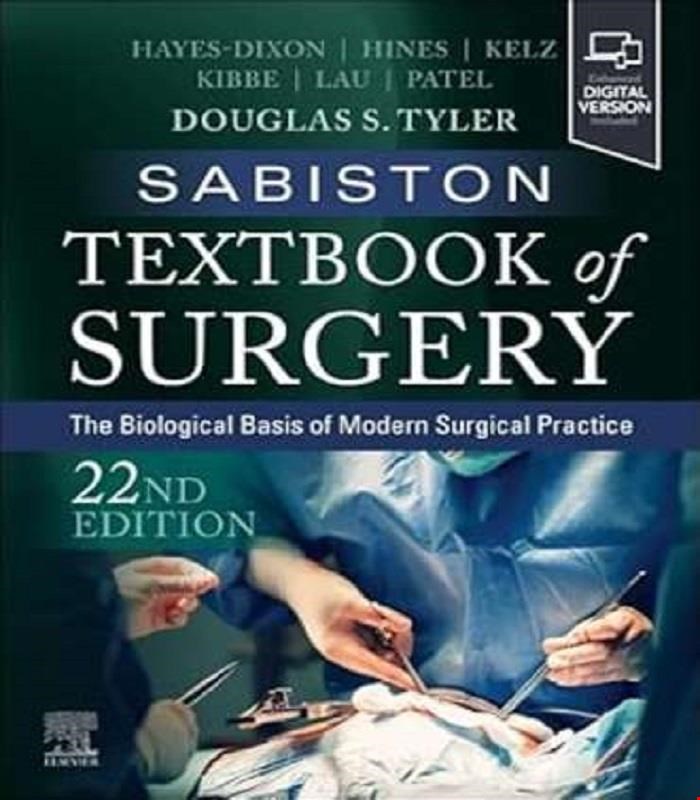 کتاب Sabiston Textbook of Surgery: The Biological Basis of Modern Surgical Practice 22nd Edition  کتاب جراحی سابیستون مبانی بیولوژیکی عمل جراحی مدرن 2026 (ویرایش 22)