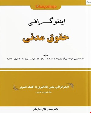 کتاب اینفوگرافی حقوق مدنی دکتر مهدی فلاح خاریکی