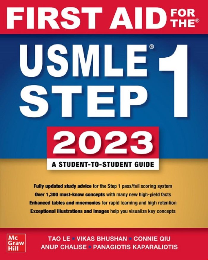 First Aid for the® USMLE Step 1 2023: A Student-to-Student Guide کتاب