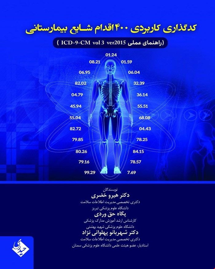 کتاب کدگذاری کاربردی 400 اقدام شایع بیمارستانی